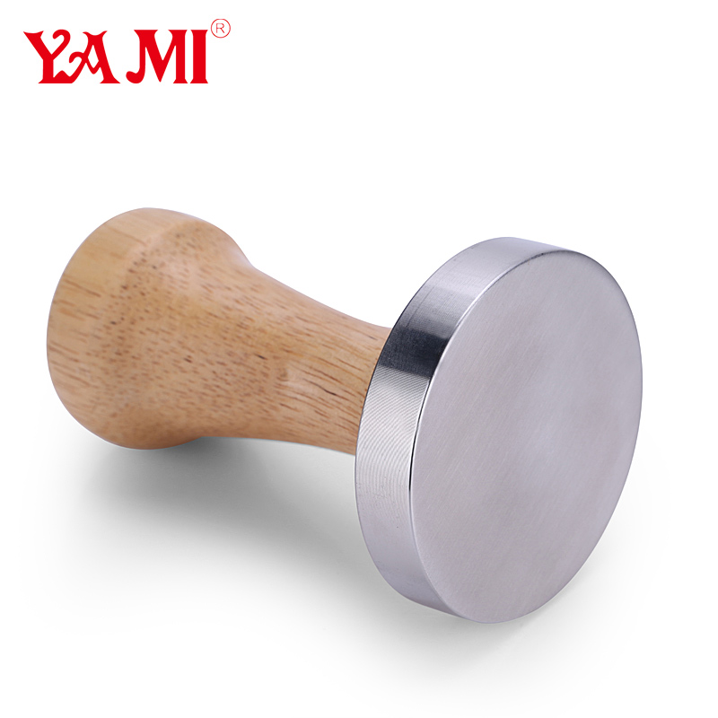 Wooden Coffee Tamaper 57.5mm YM7110-大圖1