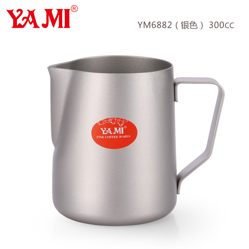 Teflon Milk Pitcher 300cc YM6880/6882/6884/688-大圖1