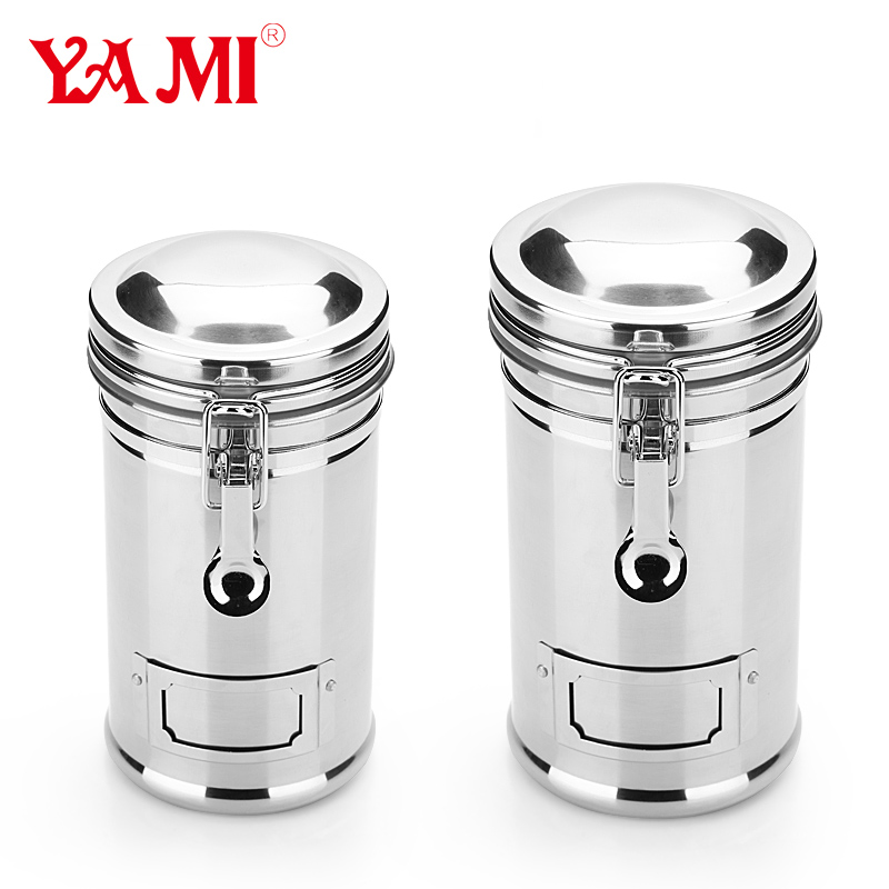 304S/S Coffee Canister 900cc YM-900-大圖5