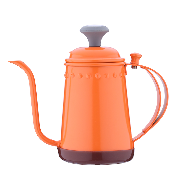 Drip Kettle with Thermomether 700cc YAMI8052R/O/G-大圖1
