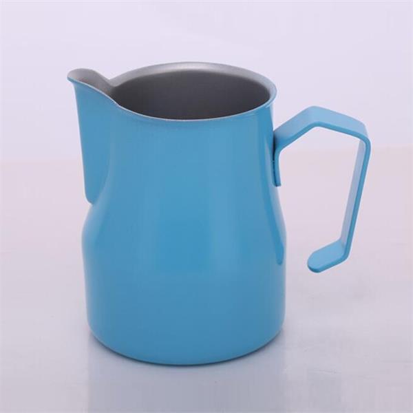 Teflon Milk Pitcher 350cc YM16912W/R/O/B/BL-大圖3