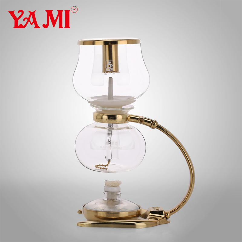 精致咖啡虹吸壺（金色）