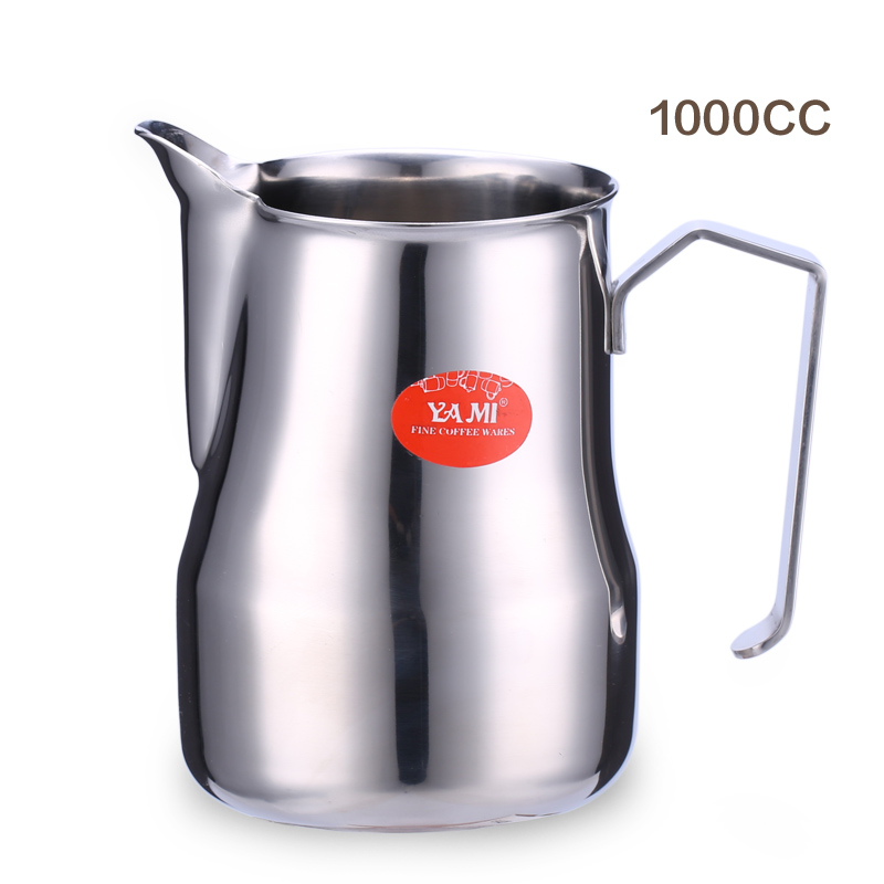 不銹鋼意式拉花杯1000cc