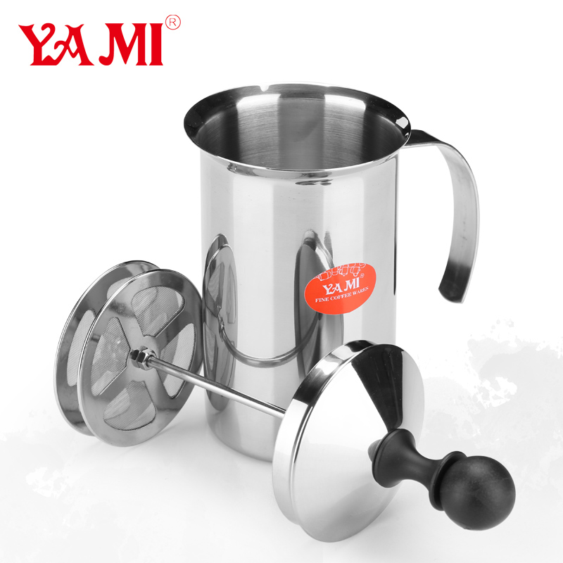 雙層不銹鋼奶泡器200cc-大圖1