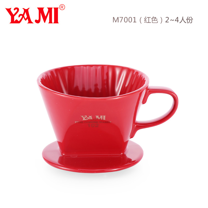 扇形陶瓷濾杯2-4人份