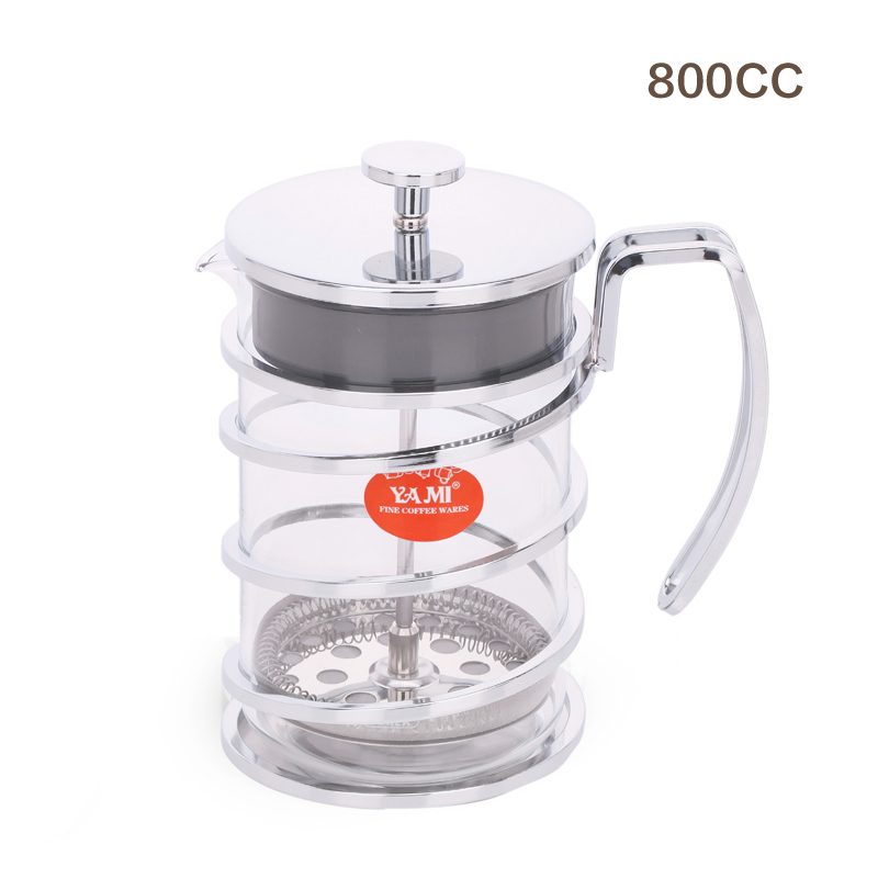 華爾茲法壓壺（銀色800cc）