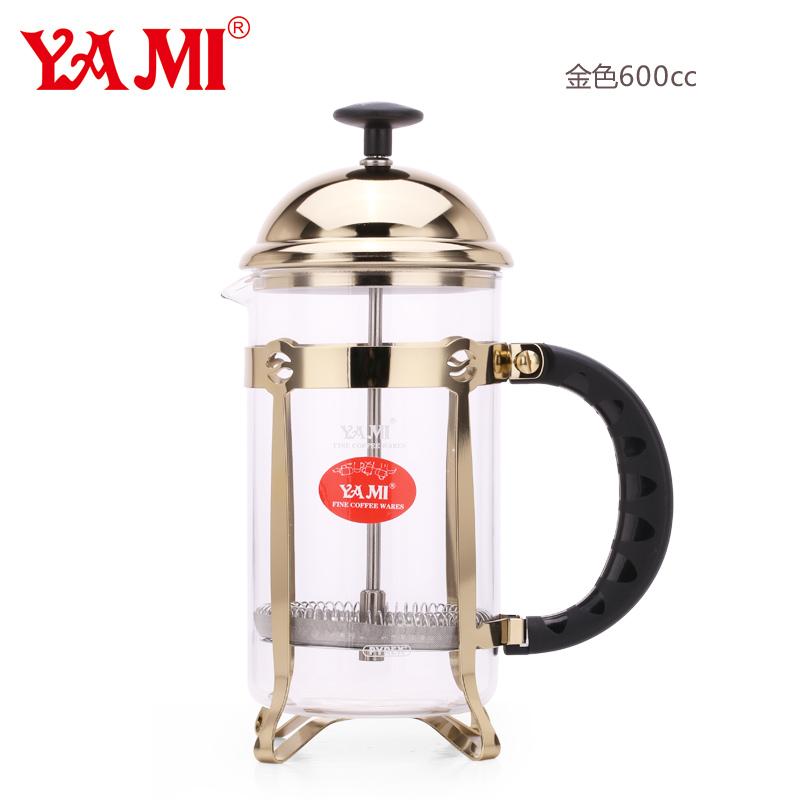 歐雅諾法壓壺（金色600cc）