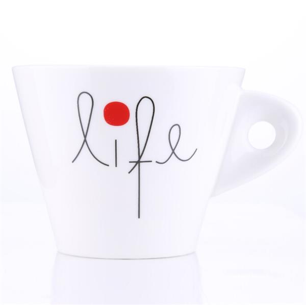 LIFE V型杯碟六入杯 80cc-大圖3