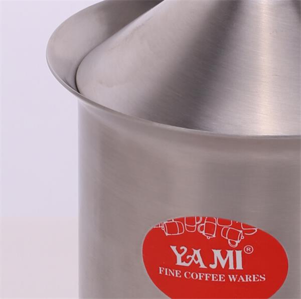亞光雙層不銹鋼奶泡器  300cc-大圖1