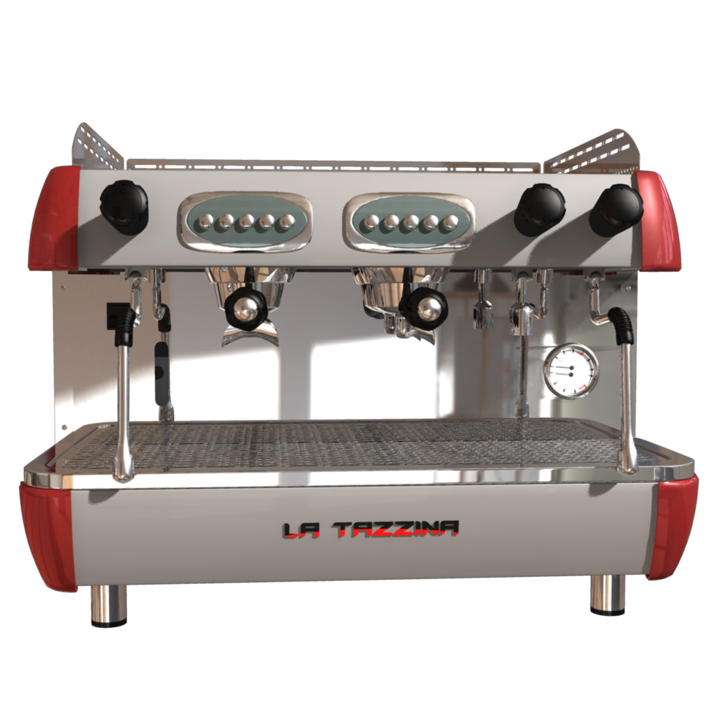LA TAZZINA 半自動(dòng)意式雙頭咖啡機(jī)-大圖3