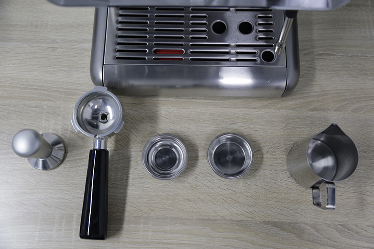 樂呵呵小精靈意式咖啡機(jī) 家用小型 研磨奶泡一體商用半自動咖啡機(jī) LHH-5020-大圖3