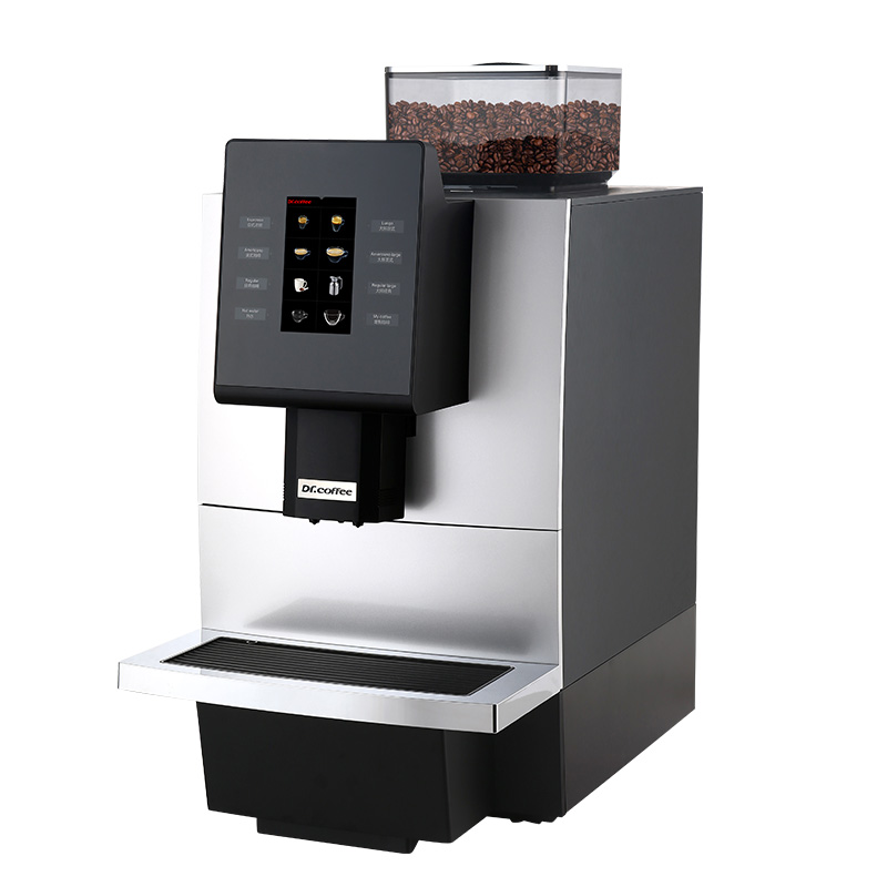 DrCoffee/咖博士 F09Plus全自動(dòng)意式咖啡機(jī)一鍵現(xiàn)磨商用咖啡機(jī)-大圖1