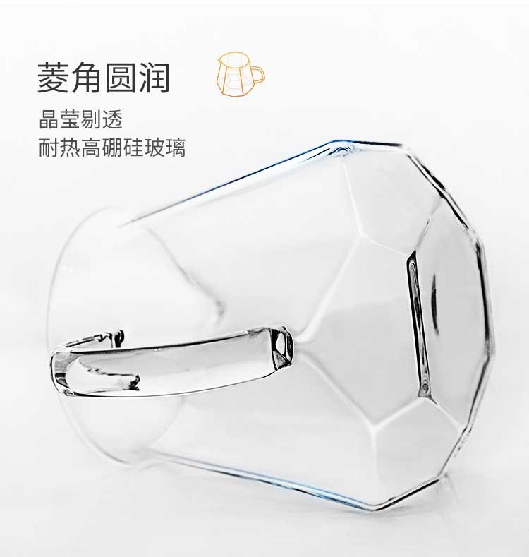 YAMI雪花手沖分享壺耐熱高硼硅玻璃壺加厚滴濾下壺咖啡云朵壺家用 一壺多用 咖啡/茶 耐熱高硼硅玻璃 V型壺嘴-大圖1